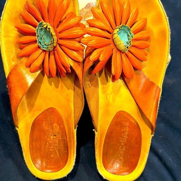 EUC-KORK-EASE SANDALS - Picture 1 of 4